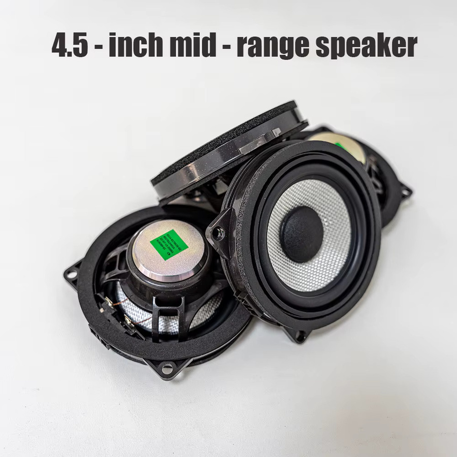 Auto-Lautsprecher-Set für BMW G20 G22 G30 G01 G02 G05 G32 G12 G06 mit Mitteltoner, Subwoofer und Hochtöner in Schwarz - Bild 3