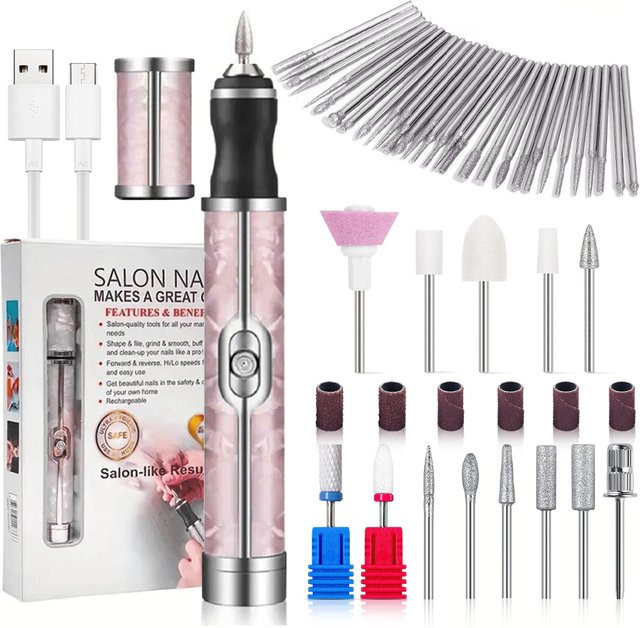 LINMANDA Elektrischer Nagelschleifer, Mini-Nagelpolierer, Unisex - Bild 1