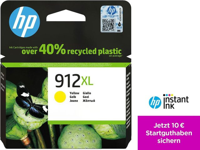 Original HP 912XL Tintenpatrone Gelb 9,9 ml für Officejet 80XX und Officejet Pro 80XX - Bild 4