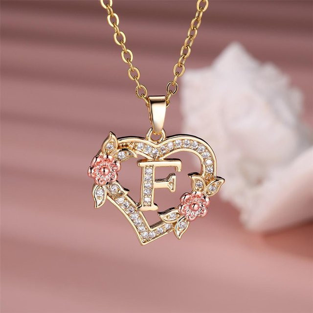 Bamos Halskette mit Herz-Anhänger, Roségold, Zirkonia, Damen - Bild 1