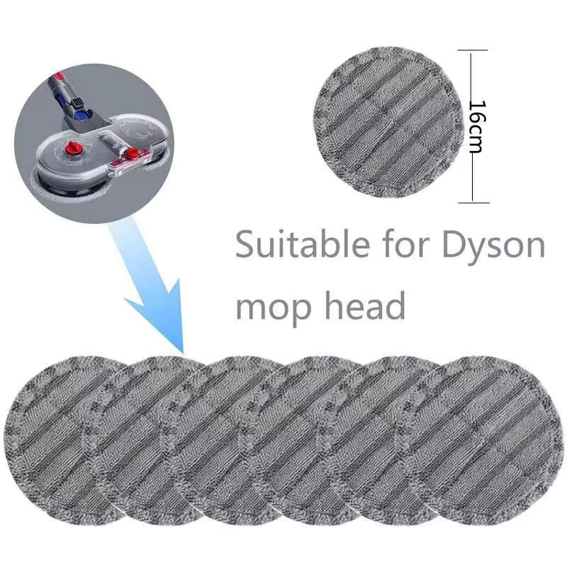 Elektrische Moppkopfbürste mit Wassertank und 6 Wischpads als Ersatz für Dyson Staubsauger V7 V8 V10 V11 - Bild 3