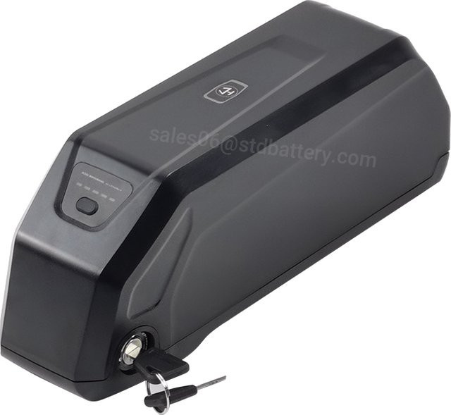 Hailong Downtube E-Bike-Akku Li-Ionen-Akku in Schwarz für 250W bis 1000W Motoren mit 13Ah - Bild 1
