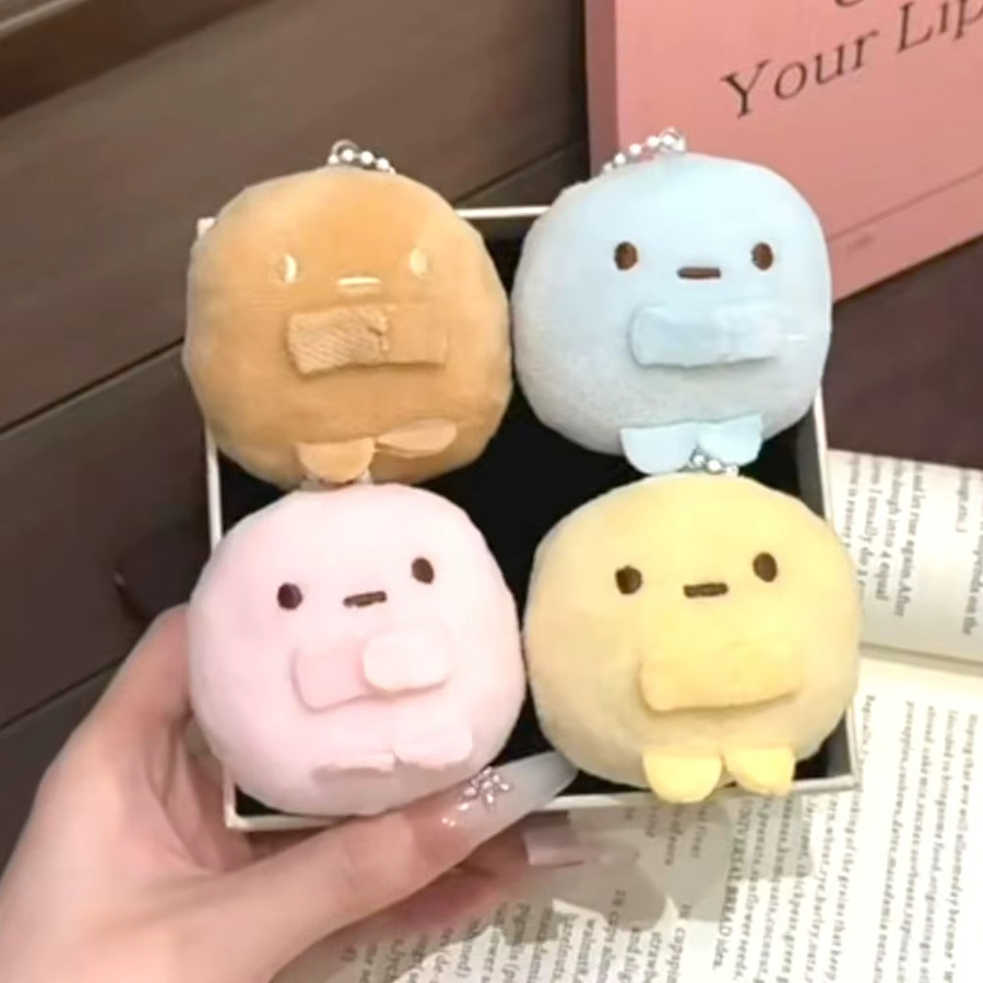 San-X Sumikko Gurashi Plüsch-Schlüsselanhänger, Plüschfigur - Bild 2