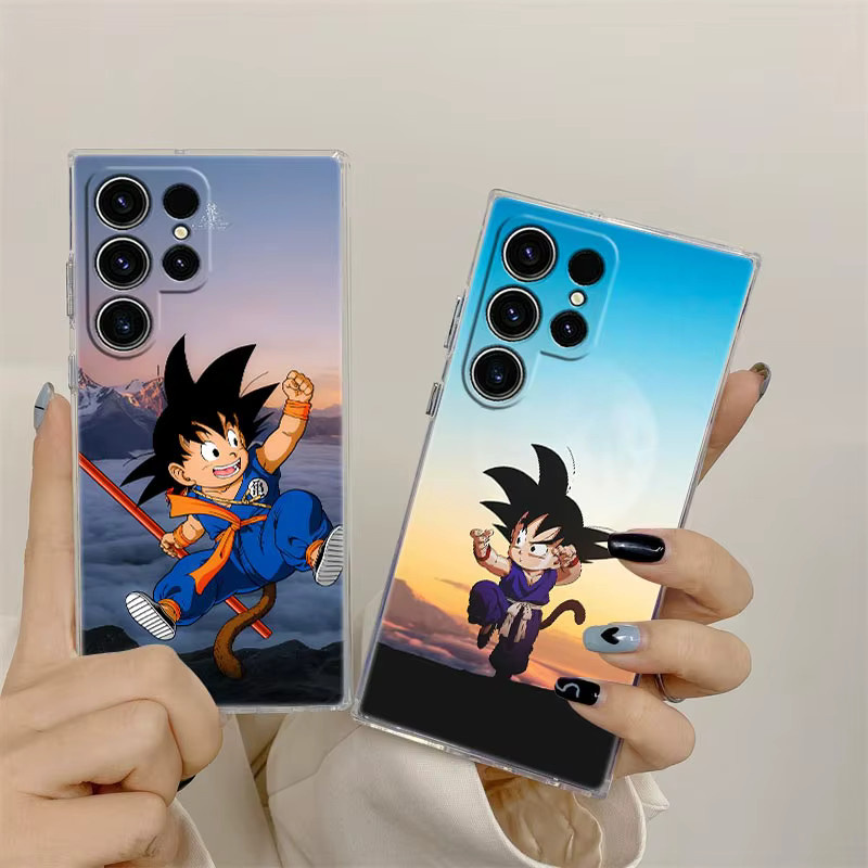 Handyhülle mit Dragon Ball Z Goku Anime Motiv für Samsung Galaxy S21 bis S26 Ultra und S21 FE Plus in Multicolour - Bild 2