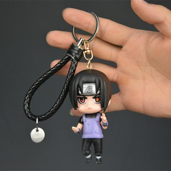 YIRAN Jewelry Schlüsselanhänger Naruto Anime, PVC, Unisex - Bild 1