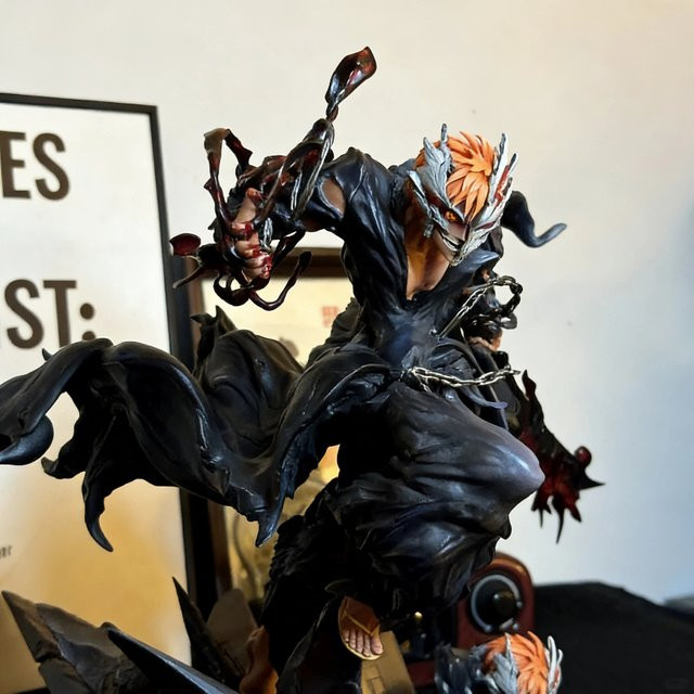 Bandai Kurosaki Ichigo Actionfigur, LED leuchtend, 22 cm, Kunststoff - Bild 1