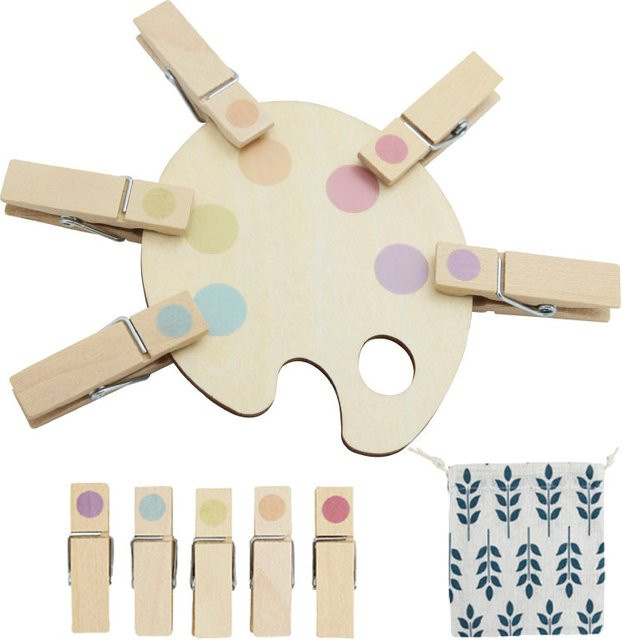 Lee's Sharing Mini Montessori Visuelle Sensorische Spielzeug, Holz, Bunt / Mehrfarbig, Tiere - Bild 1