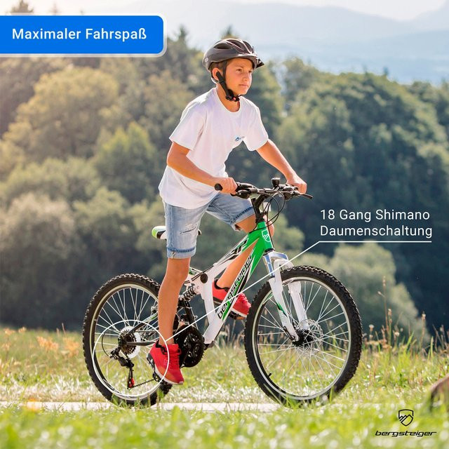 Bergsteiger Mountainbike Montreal, 20 Zoll / 24 Zoll - Bild 1