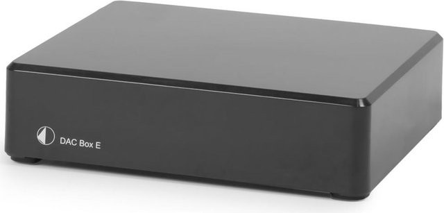 Pro-Ject DAC Box E Digital-Analog-Wandler mit optischem Anschluss in Schwarz - Bild 1
