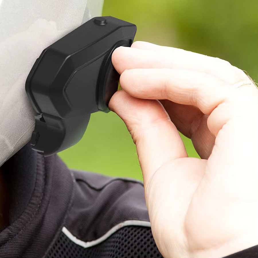 Silikon-Schutzhülle für Harman Kardon Sena Bluetooth Helm Intercom, wasserdicht und staubdicht, Farbe: Rot - Bild 3