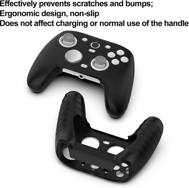 Gamesir Silikon-Schutzhülle für G7 Pro und G7 SE Gaming-Controller in Schwarz, rutschfeste und stoßfeste Silikongriff-Abdeckung - Bild 1