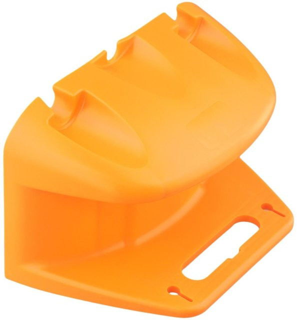 ihome445 Hosenbügel und Hosenständer aus Metall mit Wasserschlauchhalter in Orange - Bild 1