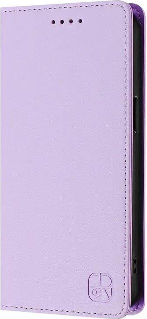 Luxus Leder-Handytasche mit Geldbörsenfunktion und Magnetverschluss für Samsung Galaxy A03 Core A13 A23 A33 A53 A73 5G in Lila - Bild 1