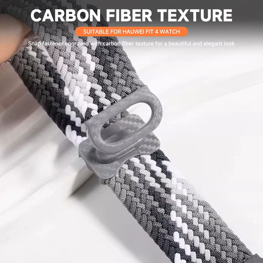 CAOWTAN Uhrenarmband Nylon, bunt, multicolor - Bild 2
