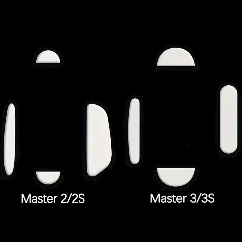 Logitech Anti-Rutsch-Mauspad aus TPU für MX Master 3/3S und 2/2S, 1 Set Maus-Fußgriffpads zur Verbesserung des Griffs - Bild 5