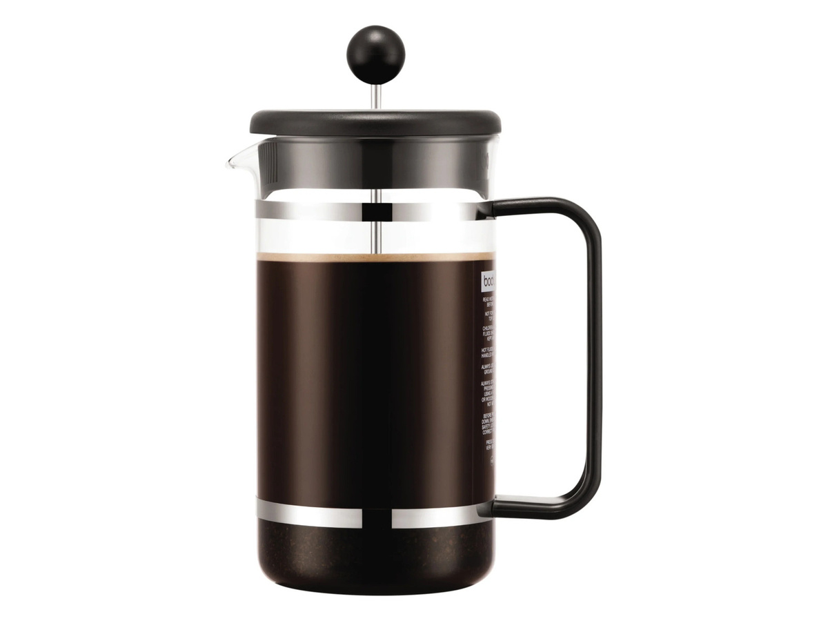 BODUM Teebereiter BISTRO NOUVEAU und Kaffeebereiter BISTRO aus Glas und Edelstahl, transparent - Bild 2