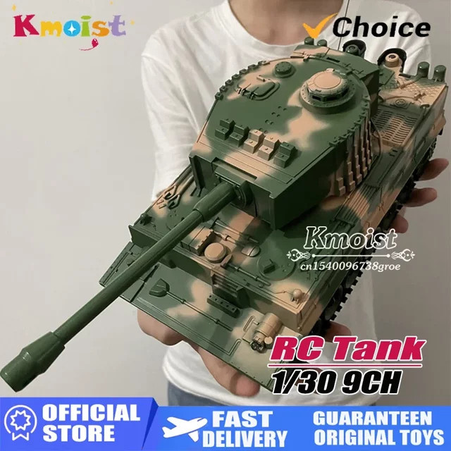 Kmoist RC Panzer, Modell, 1:30, mit Sound - Bild 1