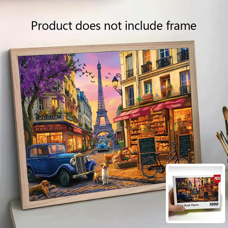 MaxRenard Paris at Dusk, Mini-Puzzle, 1.000 Teile - Bild 6