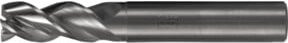 PFERD VHM-Fräser Ø10mm mit 3 Schneiden, 2xDC, Fase 0,2mm 45°, unbeschichtet, Schaft HA, Performance Aluminium, Farbe: Silber - Bild 1