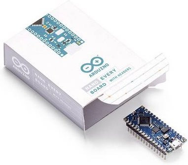 Arduino ABX00033 Nano Every Board mit Header in Blau - Bild 1