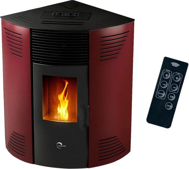 Sannover Eck-Pelletofen Iseos 12,2 kW in Bordeaux - Bild 1