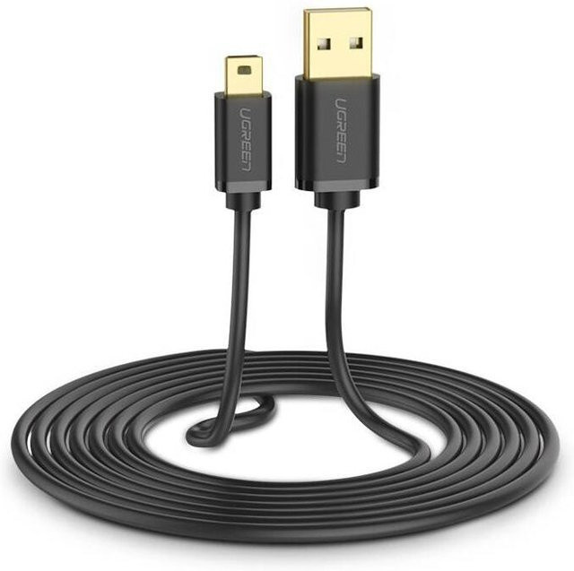 UGREEN USB-A auf Micro-USB Daten- und Ladekabel US132, Schwarz, 1 m - Bild 1