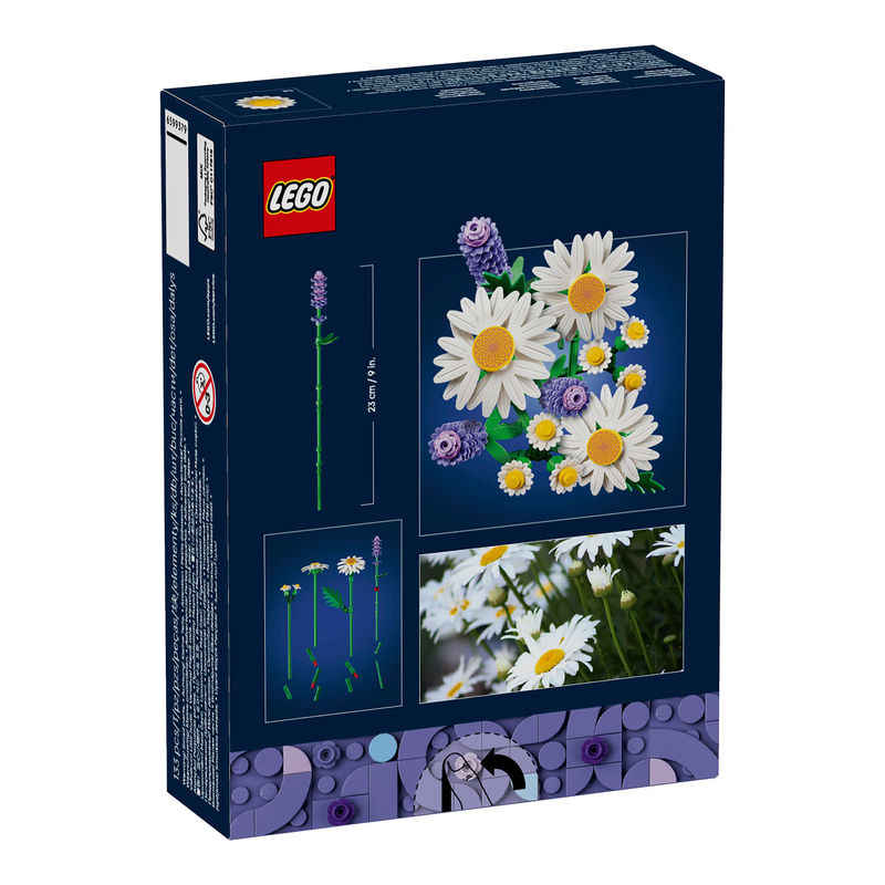 Lego Botanicals 11508 Gänseblümchen Blumenstrauß in Weiß und Mehrfarbig - Bild 3