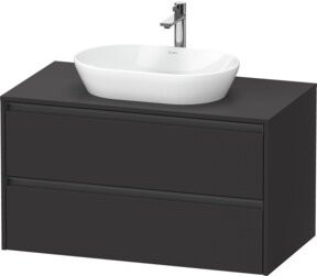 Duravit Waschtischunterschrank Ketho.2 in Grau Matt, wandhängend, B/T: 100 x 55 cm - Bild 1