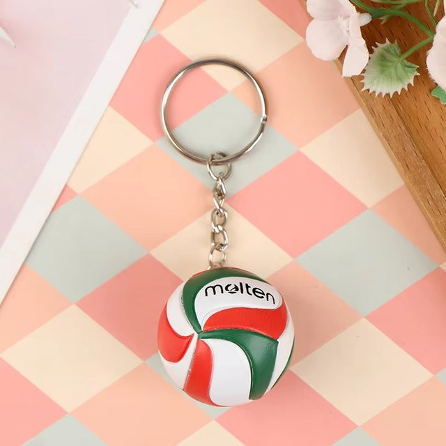 YiYuYiHua Schlüsselanhänger Volleyball, PVC, Unisex - Bild 1