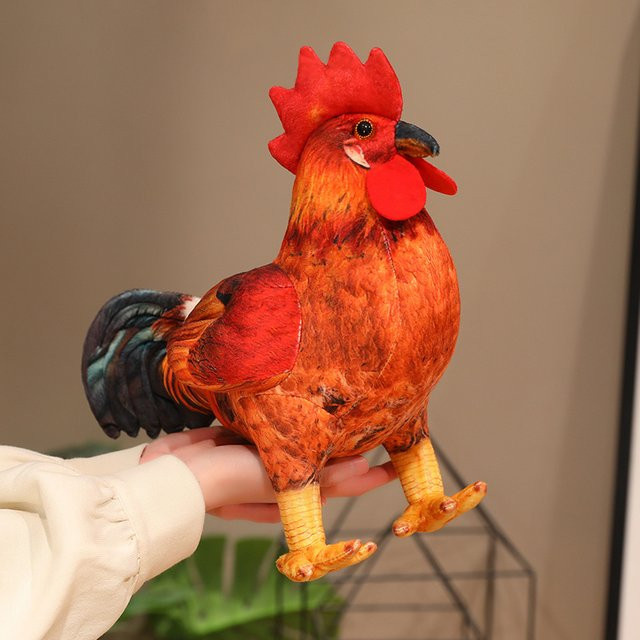 YUZHINUO Huhn, Stoffpuppe, Plüschtier, Bunt / Mehrfarbig - Bild 1