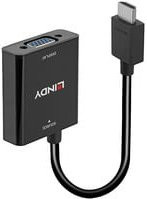 LINDY HDMI auf VGA Adapterkabel Schwarz 0,10 m - Bild 1