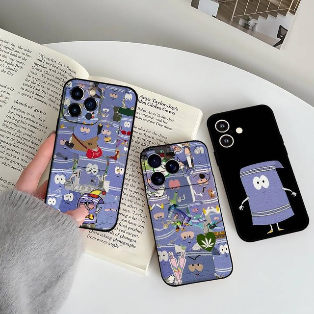 S-South-ParkS Towelie-S Handyhülle für Apple iPhone 16 15 14 13 12 11 Pro Max Plus in Multicolour - Bild 1