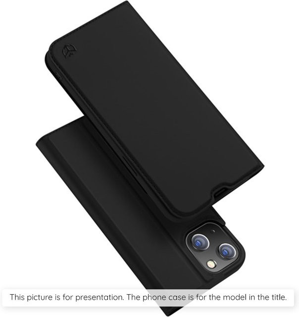 Techsuit Magskin Book Schutzhülle für Xiaomi Redmi 15C 5G und Redmi 15C 4G in Schwarz - Bild 1