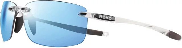 Revo Descend N Sonnenbrille, Metall, rimless, wrap, blue, Unisex - Bild 1