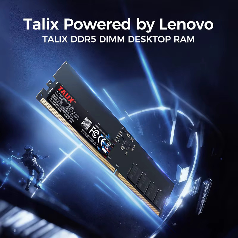 Lenovo TALIX DDR5 RAM 32 GB 5600 MHz UDIMM Desktop-Speicher Schwarz - Bild 2