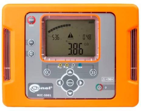 Sonel MIC-5001 Isolationsmessgerät 5000V in Orange - Bild 1