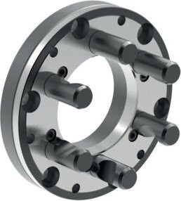 RÖHM CAPTIS-M65/80 702-2 K8 ZWIFLA ERS 182980 Ersatzteil aus Edelstahl in Silber - Bild 1