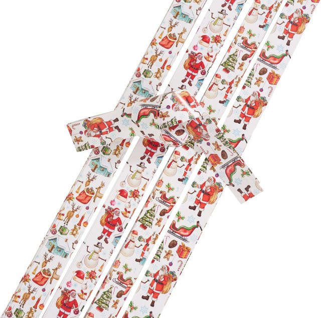 Papierstreifen Nostalgic X-Mas von Gebrüder Bertels in Multicolor - Bild 1