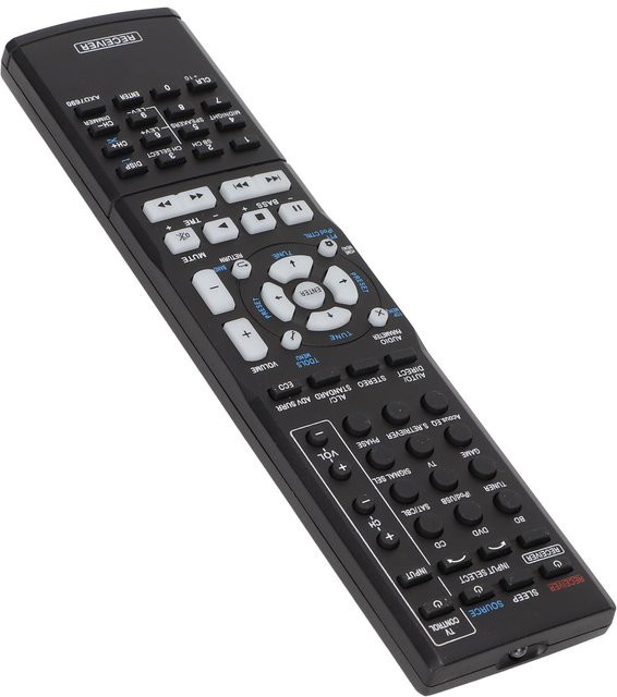 Ersatzfernbedienung für Pioneer Receiver AXD7690 VSX323K VSX423 VSX-322-K VSX-523-K in Schwarz - Bild 1