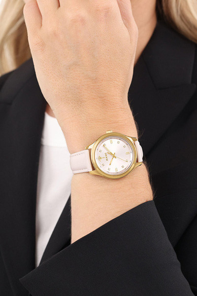 Joop! Armbanduhr Edelstahl, Roségold, Leder, Analoguhr, Damen - Bild 2