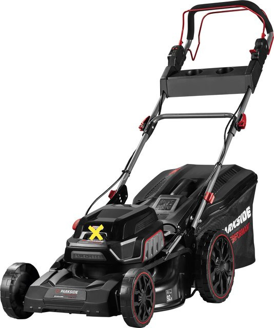 PARKSIDE PERFORMANCE Akku-Rasenmäher PPRMA 40-Li C3, 40 V, Schwarz, mit Radantrieb und Mulchkit - Bild 1