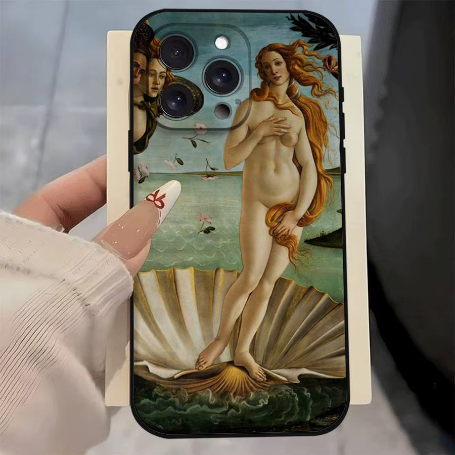 Silikonhülle mit Kunstgemälde Die Geburt der Venus für dein iPhone in Multicolor - Bild 2