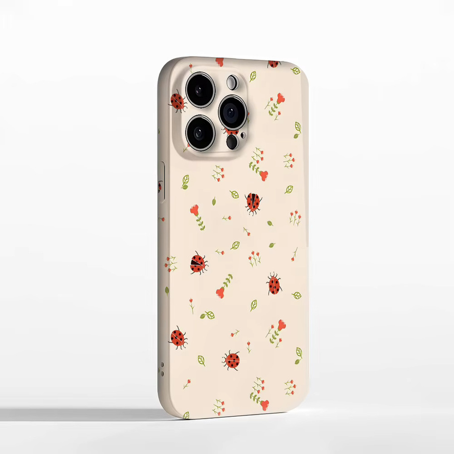 Robuste Marienkäfer Garten Handyhülle von Potdemiel für iPhone 17 16 15 14 13 Pro Max Plus, Magnetisch, Multicolour - Bild 2
