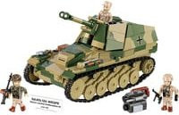 COBI Konstruktionsspielzeug Wespe Leichte Feldhaubitze 18/2 Executive Edition Klemmbaustein Militär Zweiter Weltkrieg sandgrün Maßstab 1:28 - Bild 1