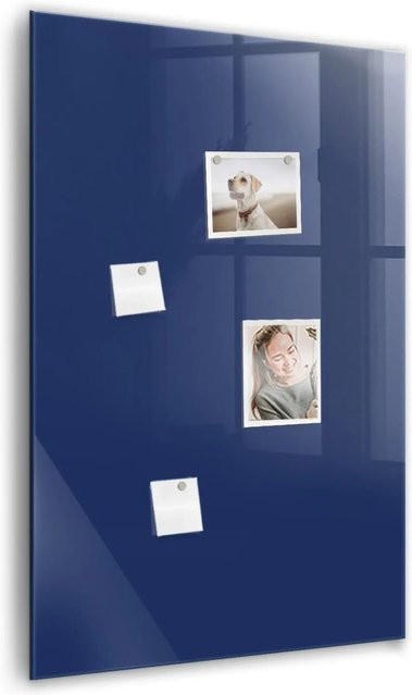 Tulup Glasmagnettafel Marineblau B: 60 cm, H: 90 cm - Bild 1