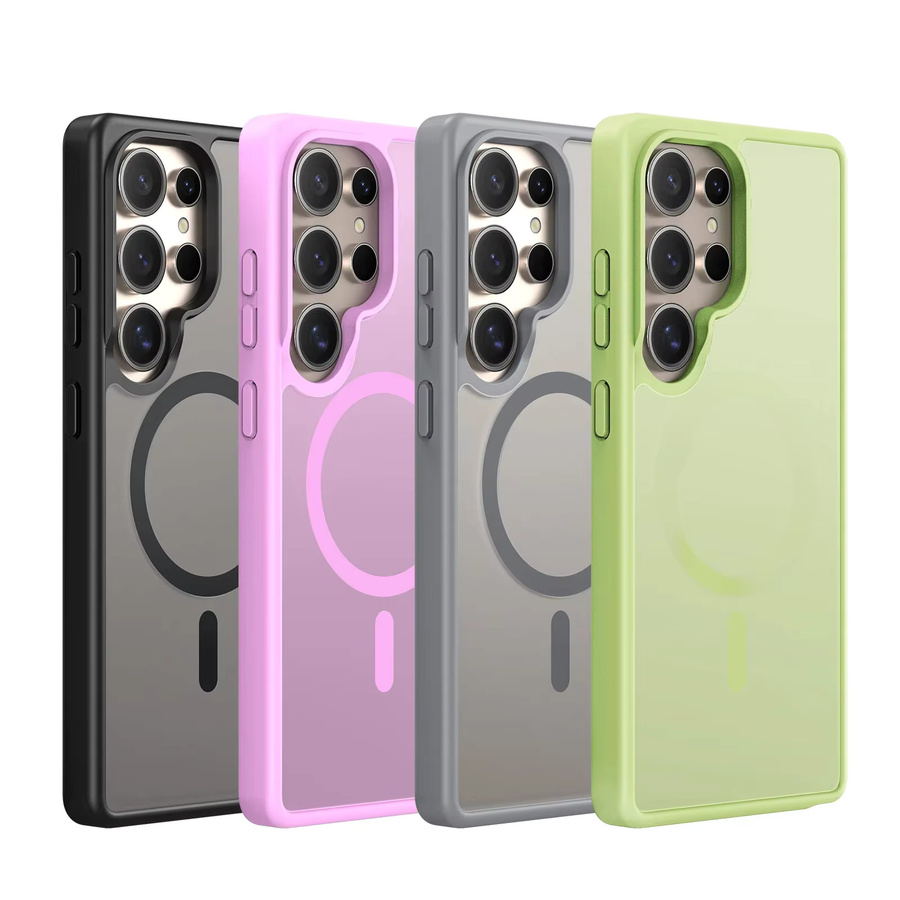 DUX DUCIS Schutzhülle für Samsung Galaxy S25 Ultra, S25 Plus und S25 mit magnetischer Rückseite in Grau und Multicolour, unterstützt magnetisches Laden - Bild 7