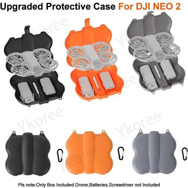 DJI NEO 2 Tragetasche mit Aufprallschutz und Schmetterlingsdesign für Zubehör - Bild 1