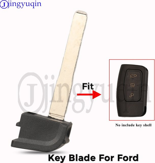 Jingyuqin Auto-Fernbedienungsschlüsselblatt für Ford C-Max Focus MK2 Kuga Mondeo Galaxy HU101 Smart Uncut Blade Blank Ersatz - Bild 1