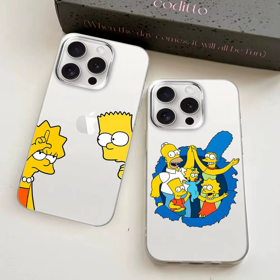 Mesuca Anime Handyhülle für iPhone 17 16 15 14 13 12 11 Pro Max Plus Transparent - Bild 2