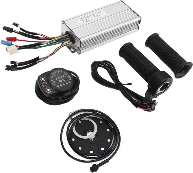 Igeteck LED900S Bürstenloser Controller-Kit 1000W 30A mit Anzeigepanel für Elektrofahrrad und Roller, Farbe: Schwarz/Silber - Bild 1